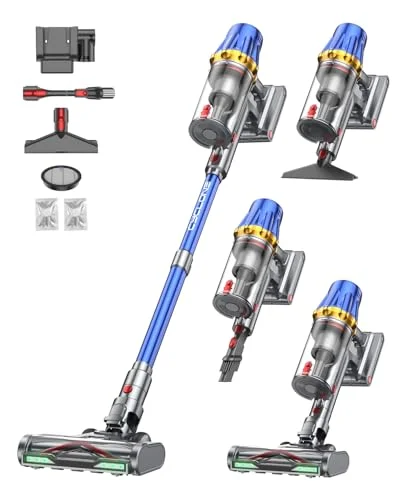Huhuba H9 — Kabelloser Staubsauger mit 650W Motor & 58kPa Saugleistung